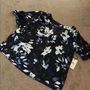 Ivanka Trump Ruffle Sleeve Blouse